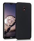 Eiroo Lansman Xiaomi Redmi 8A Siyah Silikon Klf