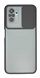 Eiroo Lens Series Xiaomi Poco M5s Siyah Silikon Klf