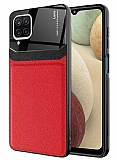 Eiroo Harbor Samsung Galaxy A12 / Galaxy M12 Krmz Silikon Klf