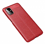 Dafoni Liquid Shield Samsung Galaxy M51 Ultra Koruma Krmz Klf