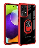 Eiroo Magnetics Samsung Galaxy A52 / A52 5G Ultra Koruma Krmz Klf