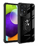 Eiroo Magnetics Samsung Galaxy A52 / A52 5G Ultra Koruma Siyah Klf