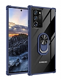 Eiroo Magnetics Samsung Galaxy Note 20 Ultra Sper Koruma Lacivert Klf