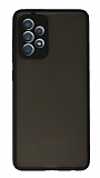 Eiroo Soft Touch Samsung Galaxy A52s 5G Ultra Koruma Siyah Klf