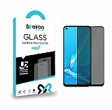 Eiroo Oppo A92 Full Privacy Tempered Glass Cam Ekran Koruyucu