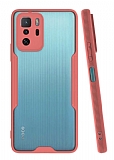 Eiroo Painted Xiaomi Poco X3 GT Kamera Korumal Pembe Klf