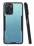 Eiroo Painted Xiaomi Poco X3 GT Kamera Korumal Siyah Klf
