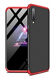 Zore GKK Ays Samsung Galaxy A30S 360 Derece Koruma Siyah-Krmz Rubber Klf