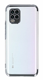 Eiroo Electro Xiaomi Mi 10 Lite Silver Kenarl effaf Silikon Klf