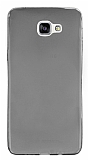 Samsung Galaxy A9 Ultra nce effaf Siyah Silikon Klf