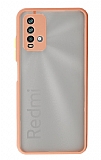 Eiroo Soft Touch Xiaomi Redmi 9T Ultra Koruma Pembe Klf