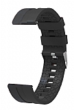 Eiroo Sport Xiaomi Watch Color Siyah Silikon Kordon