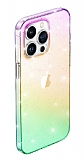 Eiroo Vixy iPhone 13 Pro Max ok Renkli Rubber Klf