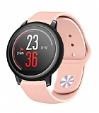 Eiroo Huawei Watch GT 3 46 mm Spor Sand Pink Silikon Kordon