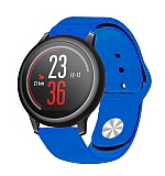 Eiroo Huawei Watch 3 Spor Mavi Silikon Kordon