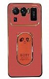 Eiroo Xiaomi Mi 11 Ultra Baby Panda Standl Krmz Silikon Klf