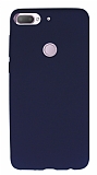 HTC Desire 12 Plus Mat Lacivert Silikon Klf
