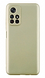 Xiaomi Poco M4 Pro 5G Mat Gold Silikon Klf