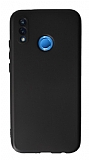 Huawei P20 Lite Kamera Korumal Siyah Silikon Klf