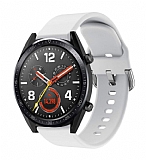 Huawei Watch GT 2 Silikon Beyaz Kordon (46 mm)