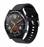 Huawei Watch GT 2e Siyah Dz Silikon Kordon (46 mm)