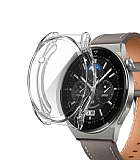 Huawei Watch GT 3 Pro 46mm Ekran Koruyucu effaf Silikon Klf