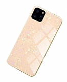 iPhone 11 Pro Granit Desenli Gold Rubber Klf