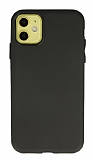 iPhone 11 Siyah Silikon Klf