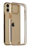 iPhone 12 / iPhone 12 Pro 6.1 in Bumper Beyaz Silikon Klf