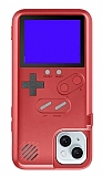 iPhone 13 Oynanabilir Tetris Gameboy Krmz Telefon Klf