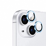 iPhone 15 Plus Safir Metal Mavi Kamera Lens Koruyucu