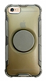 iPhone 6 / 6S Pop-Stand Ultra Koruma Gri Klf