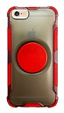 iPhone 6 / 6S Pop-Stand Ultra Koruma Krmz Klf