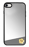 iPhone SE 2022 Yldz Figrl Aynal Silver Rubber Klf