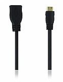 Mini HDMI to HDMI Siyah Ksa Dntrc 24cm