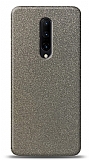 Dafoni OnePlus 7 Pro Silver Parlak Simli Telefon Kaplama