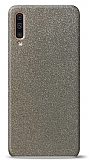 Dafoni Samsung Galaxy A50 Silver Parlak Simli Telefon Kaplama