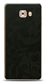 Dafoni Samsung Galaxy C9 Pro Yeil Kamuflaj Telefon Kaplama