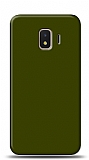 Dafoni Samsung Galaxy J2 Core J260F Mat Ak Yeil Telefon Kaplama