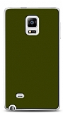 Dafoni Samsung Galaxy Note Edge Mat Ak Yeil Telefon Kaplama