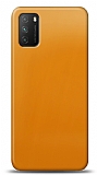 Dafoni Xiaomi Poco M3 Metalik Parlak Grnml Sar Telefon Kaplama