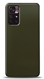 Dafoni Xiaomi Poco M4 Pro 5G Metalik Parlak Grnml Koyu Yeil Telefon Kaplama