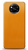 Dafoni Xiaomi Poco X3 Pro Metalik Parlak Grnml Sar Telefon Kaplama