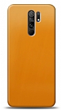 Dafoni Xiaomi Redmi 9 Metalik Parlak Grnml Sar Telefon Kaplama