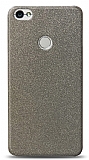 Dafoni Xiaomi Redmi Note 5A / Note 5A Prime Silver Parlak Simli Telefon Kaplama