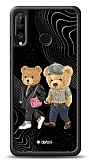 Dafoni Art Huawei P30 Lite Compatible Couple Teddy Klf