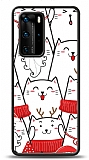 Dafoni Art Huawei P40 New Year Cats Klf