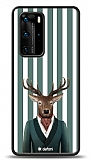Dafoni Art Huawei P40 Pro Green Deer Klf