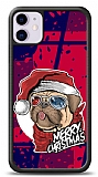 Dafoni Art iPhone 11 Christmas Pug Klf