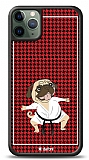 Dafoni Art iPhone 11 Pro Max Karate Fighter Pug Klf